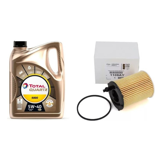 Kit Filtro De Aceite + X4l Total Peugeot Partner 1.6 Origina