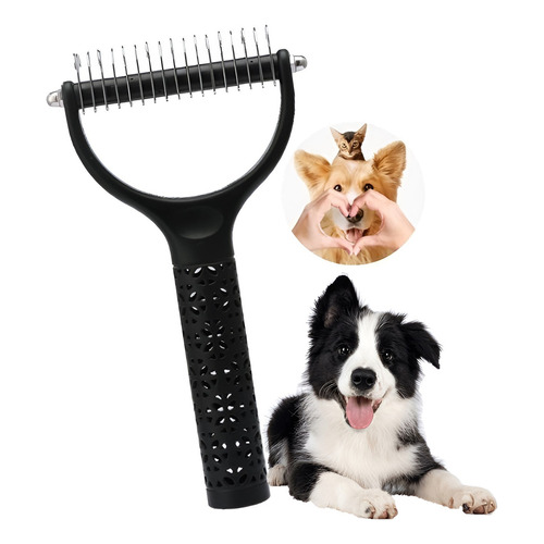 Cepillo Para Mascotas Quita Pelos Roro Peine Removedor De Pelo Perros 
