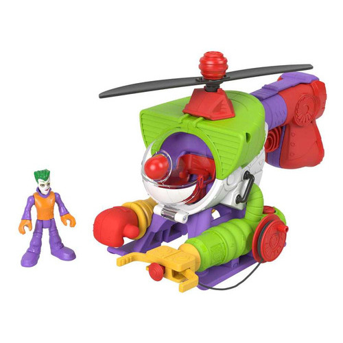 Vehículo de juguete Dcsf The Joker Robo Copter Imaginext