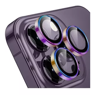 Kit 3 Câmera Person Color Comptível iPhone 14 Pro 14 Pro Max