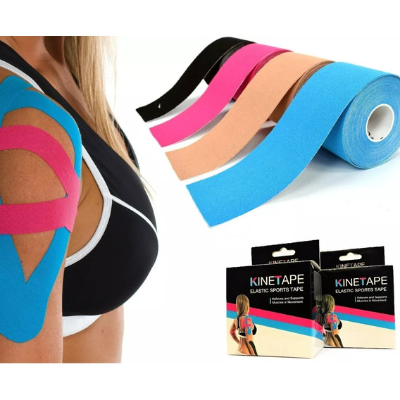 Venda Kinesiologica Cinta Kinetape® Taping (promopack X 6)