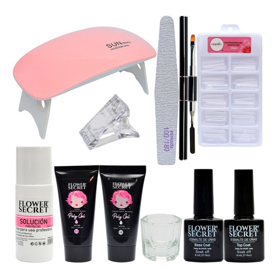 Kit De Polygel Completo + Lampara 6 Watts