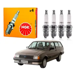  Jogo Velas Ngk Marajo 1.6 Gasolina 1988 A 1990