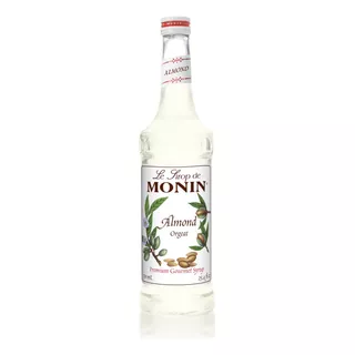 Monin,  Jarabe Almendra, Botella, 750 Mililitros