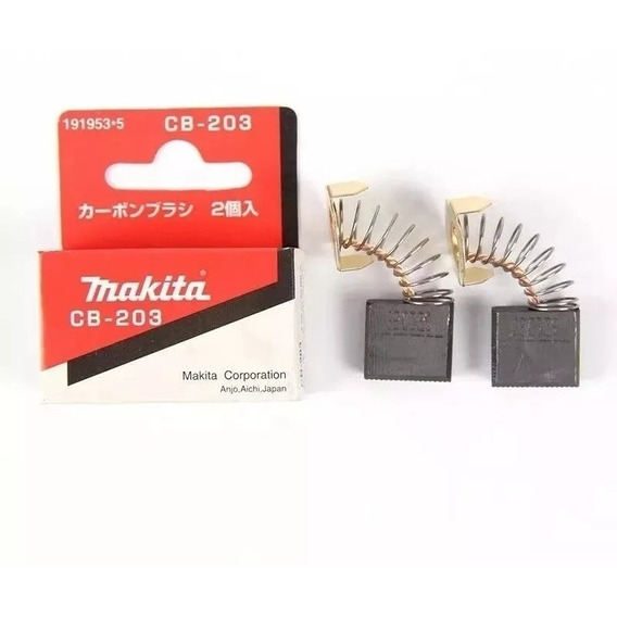 Makita Cb 203 Original Juego Carbones