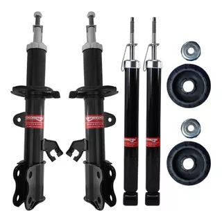 Kit 4 Amortiguadores Con Bases Nissan V-drive 2020 2021 2022