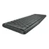 Kit de teclado y mouse inalámbrico Logitech MK235 Español teclado grafito y mouse negro