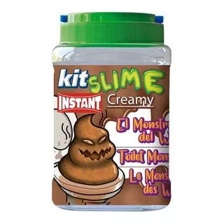 Kit Slime Creamy Monstruo Del Wc 