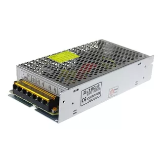 Fuente 5v 20a 100w Dc Switchada Metalica Adaptador Cinta Led