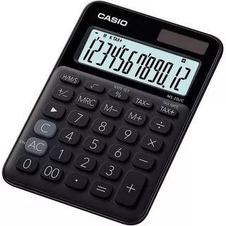 Calculadora Casio De Escritorio Ms-20uc - Color Negro