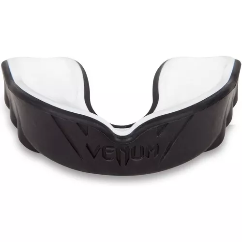 Venum Protector Bucal Gel Moldeable Boxeo Mma Con Estuche Color Negro /  Blanco Sabor Sin Sabor