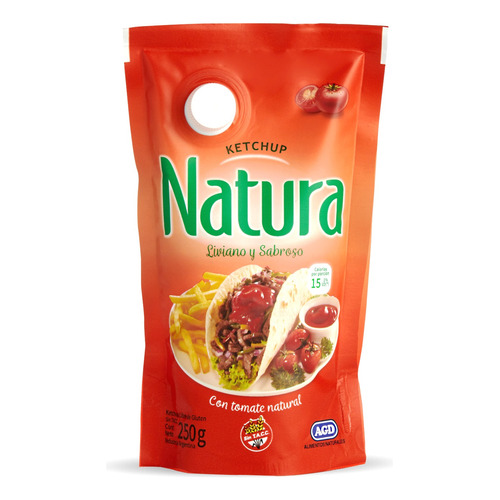 Ketchup Natura 250cc Aderezo