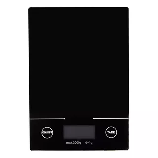 Balanza Digital Electrónica De Cocina 3 Kgs.alta Precisión Color Negro