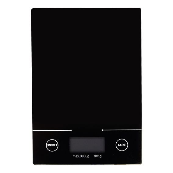 Balanza Digital Electrónica De Cocina 3 Kgs.alta Precisión Color Negro
