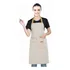 Younber Delantal De Cocina Con Bolsillos, Correa Ajustable . Color Caqui