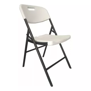 Cadeira Dobravel Pro Duratec- Branca / Kit Com 4 Unidades