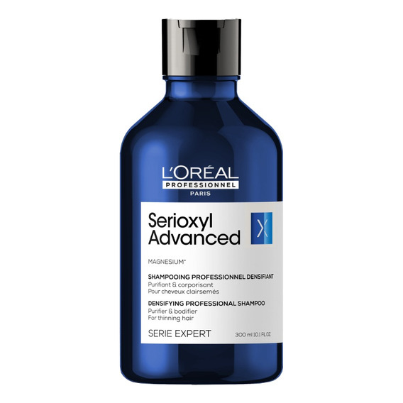  Shampoo Densificador Cabello Fino Serioxyl Advanced 300ml L'Oréal Professionnel