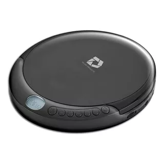 Discman Player Deluxe Products Auxiliar Portatil Cd Color Negro