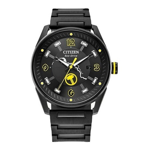 Reloj Citizen Thor Czbm698750w E-watch Color de la correa Negro Color del bisel Negro Color del fondo Negro