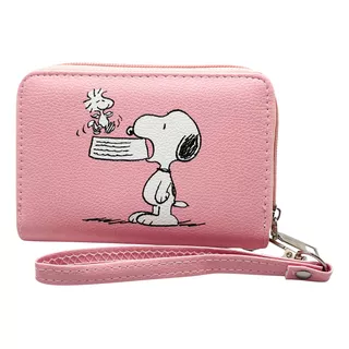 Cartera Monedero Estampado De Snoopy Marca Peanuts