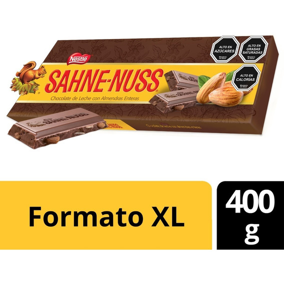 Chocolate Sahne Nuss® Barra 400g