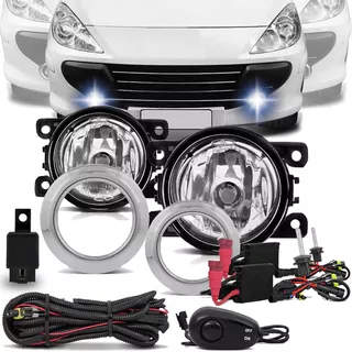 Kit Farol Neblina Peugeot 307 2006 2007 2008 2009+xenon 8k