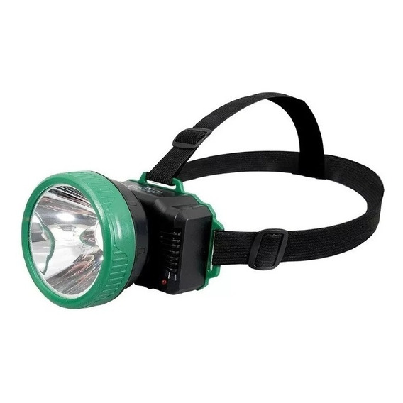 Lampara De Cabeza Recargable Lion Tools Led 1w Color de la linterna Verde/Negro