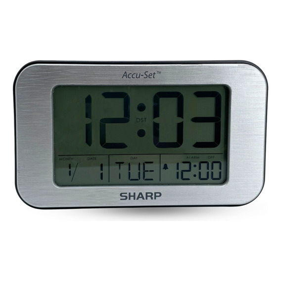 Reloj Despertador Sharp Spc-452 Negro            
