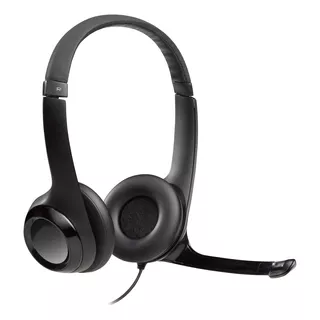 Audífonos Logitech H390, Diadema Color Negro