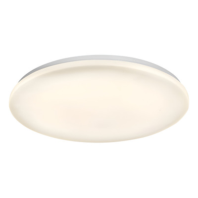 Plafon Led Sintra Blanco Redondo 45w Diseño Moderno Lk Blanco
