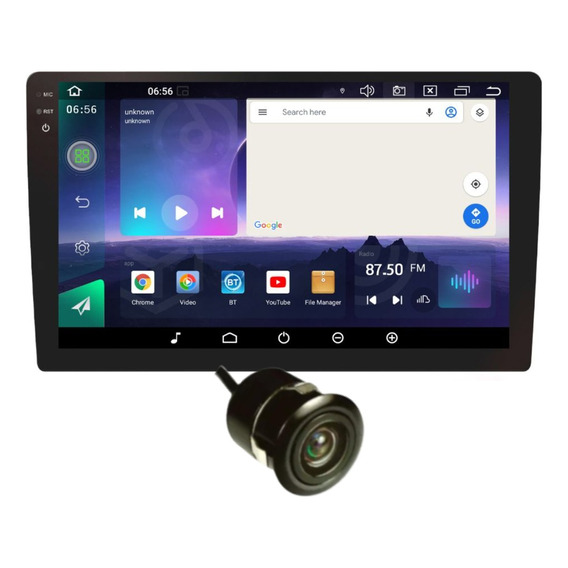 Radio Carro Aiwa Android 4gb + 64gb Carplay Octacore 9,5'' 