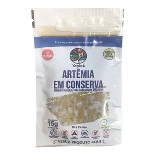 Proteína P/ Peixes E Corais Artêmia Em Conserva Yepist 30g