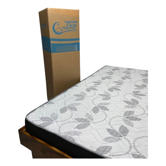 Colchon Individual Hule Espuma Alta Densidad En Caja