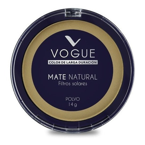 Polvo Compacto Vogue Mate Natural 14g