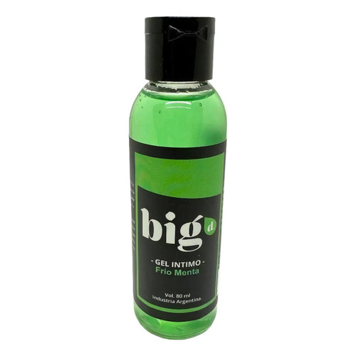 
Lubricante Gel Intimo Big D Sabor - Menta Efecto Frio 80ml Sabor Frio Menta