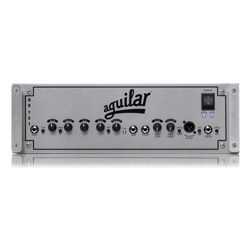 Amplificador Aguilar DB 751 Valvular para bajo de 750W color gris 220V