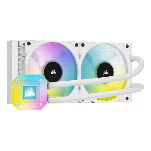 Water Cooling Corsair Icue H100i Elite Capellix 280mm Blanco Led Rgb