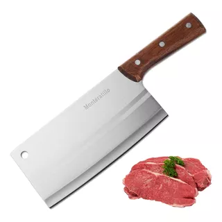 Cuchillo De Cocina Profesional Con Mango De Madera