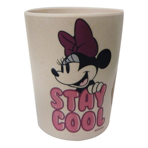 Vaso De Bambú Mickey Y Minnie 270ml