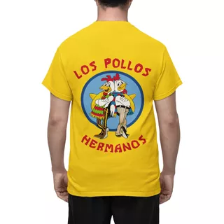 Remera Los Pollos Hermanos Algodón Serigrafía Digital