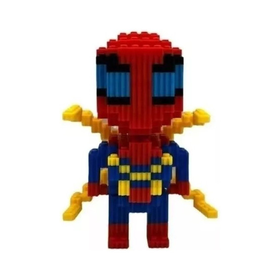 Mini Bloques Spiderman Infinity Figura 3d Armable