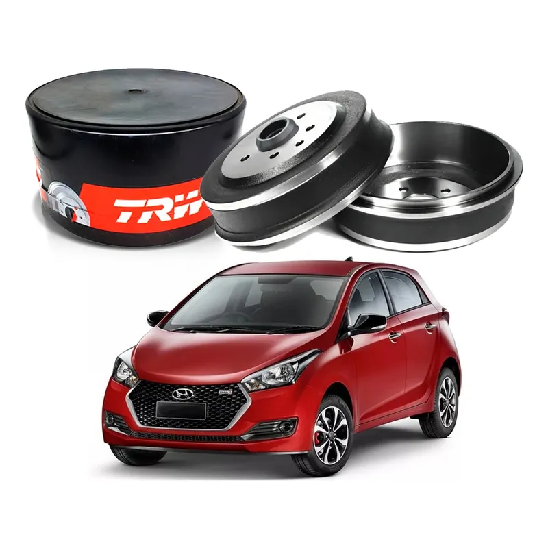Tambor Freio Traseiro Trw Hb20 R-spec 1.6 2016 A 2019