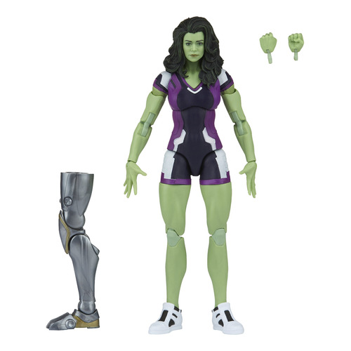 Figura de acción  She-Hulk Build-A-Figure F3854 de Hasbro Marvel