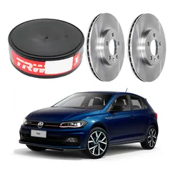  Disco Freio Dianteiro Polo Gts 1.4 2019 A 2021