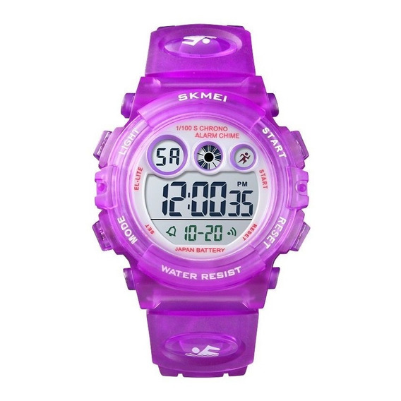 Reloj Deportivo Skmei 1451, Niñas, Sumergible, Alarma, Luz 