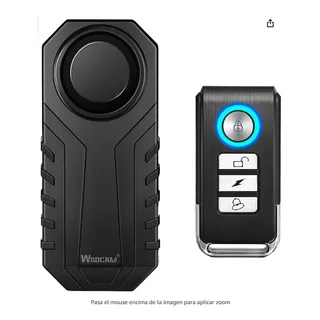 Alarma Con Control Remoto Para Bicicletas Motos Vehiculos 