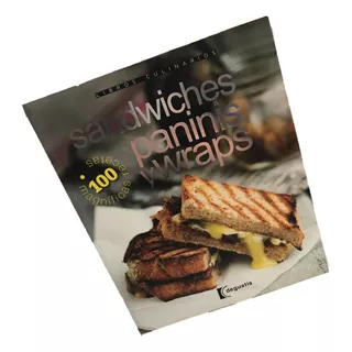 Sándwiches, Paninis Y Wraps Libros Culinarios Recetario 