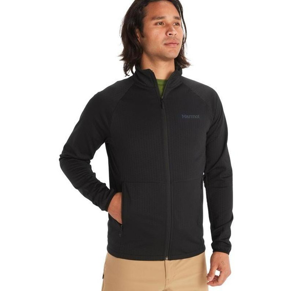 Polar Hombre Marmot Leconte Fleece Negro