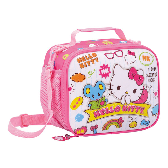 Lunchera Termica Infantil Hello Kitty Escolar Bolso Edu