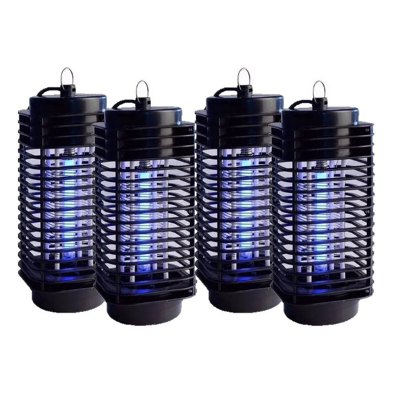 X4 Lampara Mata Mosquitos Colgante Mata Zancudos Luz Uv